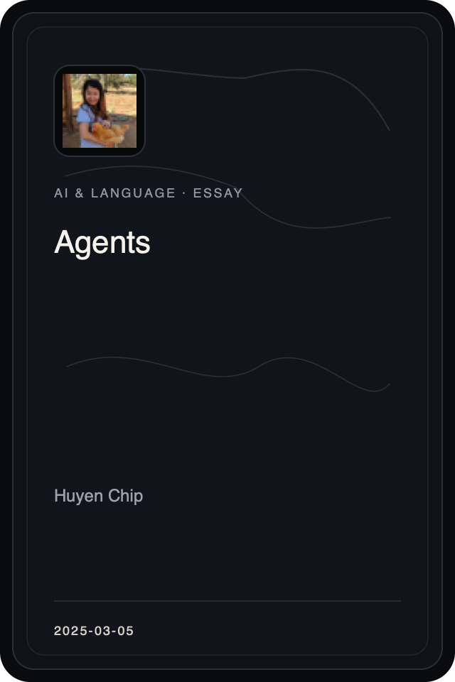 Logo treatment for Agents