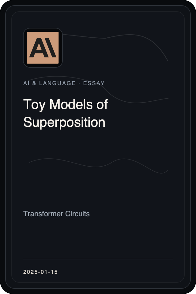 Logo treatment for Toy Models of Superposition
