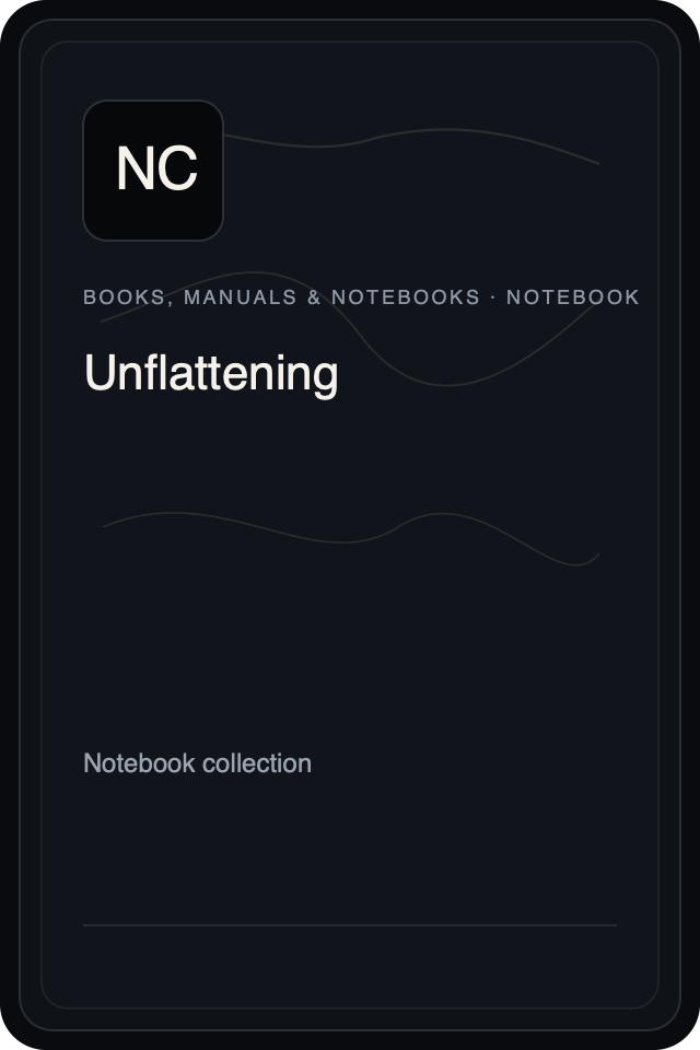 Cover treatment for Unflattening