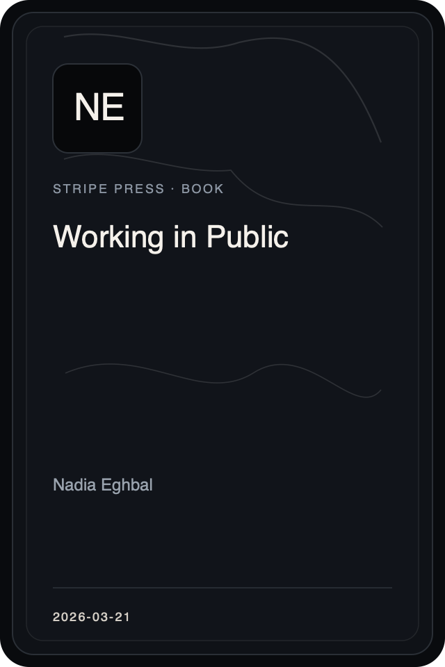 Cover treatment for Working in Public